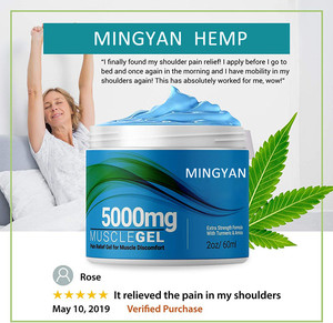 Gel Muscular de Cáñamo con Cúrcuma y Árnica, Gel de Alivio del Dolor de Alta Potencia para Rigidez Articular, Molestias Musculares y Recuperación Rápida - Product Image 2