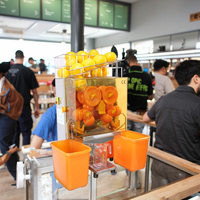 Extracteur de jus d'orange/agrumes électrique commercial certifié CE/ETL nouvelle condition automatique pour restaurants hôtels