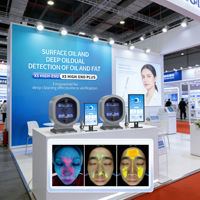 Mesin Analisis Kulit Canggih AI 3D Facial Analyzer Dengan Deteksi Folikel Rambut dan Penyimpanan Data Cloud