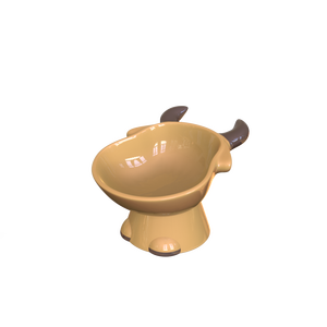 ชามเซรามิกยกสูงสำหรับสัตว์เลี้ยง คุณภาพสูง ชามน้ำและอาหารสำหรับสุนัขและแมว ชามยกสูงสำหรับแมวและสุนัขในบ้าน - Product Image 3