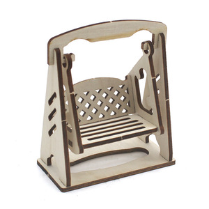 Kit de bricolaje de columpio de madera para niños, juguete educativo STEM para aprendizaje científico, modelo para niños de 4 a 6 años - Product Image 2