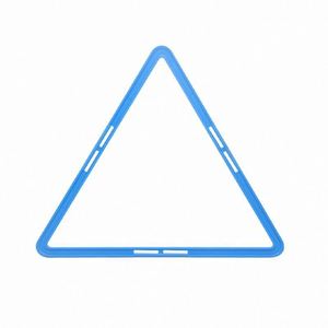 Cercle d'entraînement de football, triangle, cercle d'agilité 48 cm, équipement d'entraînement pour terrain de football et de basketball - Product Image 6
