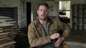 Áo khoác nam mùa thu kiểu dáng thường ngày, chất liệu vải bố bố, cổ phối vải gân, có túi tiện dụng, kiểu dáng công nhân, bán buôn, có sẵn trong kho - Product Image 3