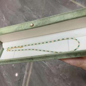 Colliers élégants pour femmes Wenchi, style religieux, chaînes d'accessoires transfrontaliers, perles de 4-5 mm, automne-hiver, modèle pour pulls - Product Image 4