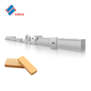 San hô tự động Wafer <span class=keywords><strong>Biscuit</strong></span> <span class=keywords><strong>Stick</strong></span> Máy làm sô cô la Wafer dây chuyền sản xuất - Product Image 3