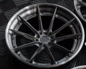 <span class=keywords><strong>ล้อ</strong></span>2pieces-forged 18 19 20 21 22 24นิ้ว<span class=keywords><strong>เงา</strong></span>ผ้าซาตินสีเทาใบหน้าพร้อมด้วย<span class=keywords><strong>เงา</strong></span><span class=keywords><strong>ปัด</strong></span><span class=keywords><strong>เงา</strong></span>สีเทาลิปด้านนอ<span class=keywords><strong>ก</strong></span> - Product Image 2