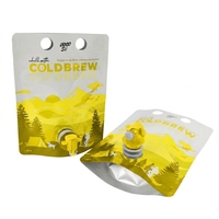Pochette Doypack Personnalisée en Aluminium Imprimée par Héliogravure 1,5L 10L pour Vin et Jus avec Valve Papillon Vitop Jetable