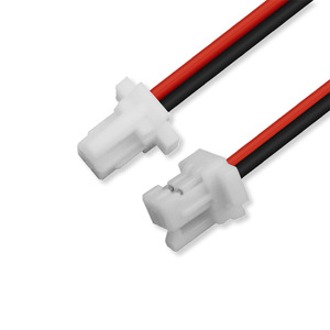 SH1.0ネビュライズド赤と黒の電子ワイヤー1.0mmコネクタ間隔2ビットブザーホーンワイヤー - Product Image 5