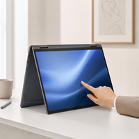Nouvel ordinateur portable éducatif avancé à écran tactile pliable à 360 degrés de 15,6 pouces, série Advanced Education, AMD Ryzen 3 3200U, 16 Go de RAM, 512 Go de SSD, Windows 11