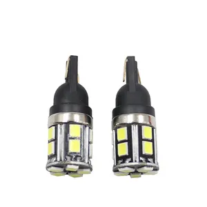 קנבוס t10 נורות לד אוטומטי נורה פנס לרכב 13smd 3030 5w לבן t10 אור פנים Led רכב נורה w5w t10 t15 Led עבור bmw