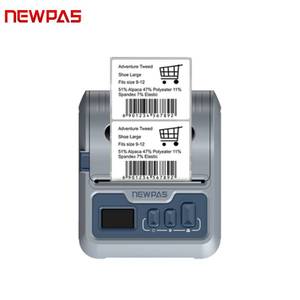 NEWPAS 80mm termal POS yazıcı hiçbir mürekkep makbuz ve etiket baskı <span class=keywords><strong>USB</strong></span> + arayüz taşınabilir etiket makinesi - Product Image 1