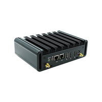 Mini PC industriel sans ventilateur avec processeur Intel N150, triple écran, double LAN, kiosque, thin client, automatisation de bureau