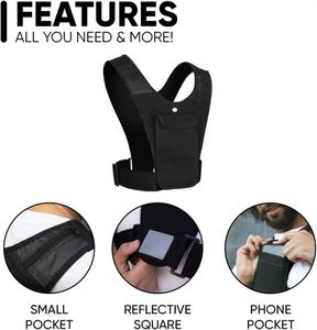 Free Sample BSCI Marathon <b>Running</b> <b>Vest</b> <b>Phone</b> Holder <b>Phone</b> Holder <b>Running</b> <b>Vest</b> <b>for</b> Jogging Hiking Cycling Black - Product Image 2