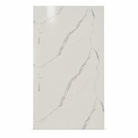 Panneau décoratif en marbre avec revêtement UV, aspect marbre, léger, résistant à l'humidité, imperméable, rigide, face plate, bords carrés