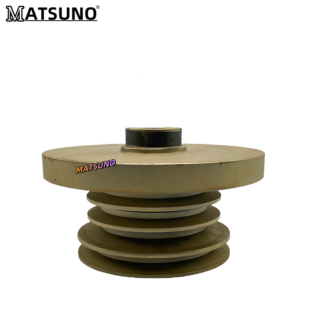 Hitachi ZAX200 ZX200-5G Crankshaft Belt Pulley 6BG1 for Isuzu