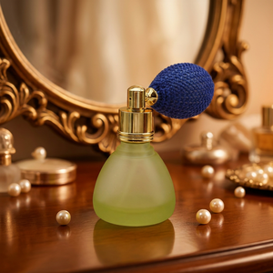6ML Round Matte Glass Perfume Bottle with Gold Sprayer <b>Black</b> Airbag <b>Pump</b> Refillable Fragrance Atomizer for Cosmetic Packaging - Product Image 4