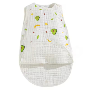 Sac de couchage pour enfants anti-coup de pied à motif de dessin animé avec <span class=keywords><strong>double</strong></span> couche de <span class=keywords><strong>gaze</strong></span> <span class=keywords><strong>en</strong></span> coton - Product Image 5