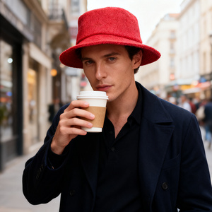 Caldo inverno da <span class=keywords><strong>donna</strong></span> in peluche orsacchiotto in pile <span class=keywords><strong>cappello</strong></span> in pelliccia margherita fiori Shearling pescatore <span class=keywords><strong>cappello</strong></span> per lo sport - Product Image 3