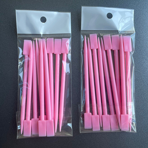 Alat Penghias Kue Plastik 2 in 1, Royal Icing Boo Boo Stick untuk Dekorasi Kue, Alat Pengikis & Pencetak Fondant Serbaguna - Product Image 6
