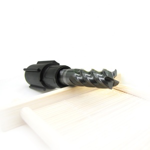 Fraise en bout à grande vitesse outils de coupe plats en carbure solide indexable HRC65 4 flûtes fraise CNC <span class=keywords><strong>UEX</strong></span> pour métal - Product Image 2