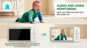 Monitor para Bebés KT626T de Doble Banda 2.4G 5G WiFi, Pantalla IPS de 5.5 Pulgadas, Cámara de Video Inalámbrica HD 720P con Control por Aplicación Móvil - Product Image 5