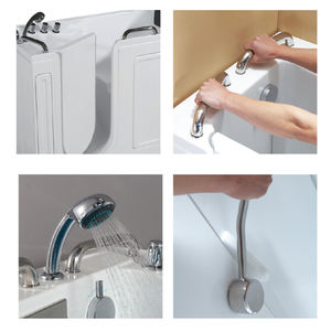 Baignoire portable autoportante en PVC Doris, baignoire spa pliable pour personnes âgées, pour la maison ou le camping - Product Image 2