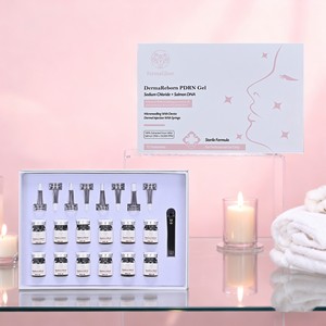 プロ用100mg/ml無菌サーモンDNA血清抗老化しわ敏感肌損傷肌修復PDRNピュアジェルSPA用 - Product Image 1