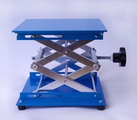 HAIJU Cric à ciseaux en aluminium personnalisable Cric de laboratoire manuel pour plate-forme de levage de laboratoire en oxyde supportée par l'OEM