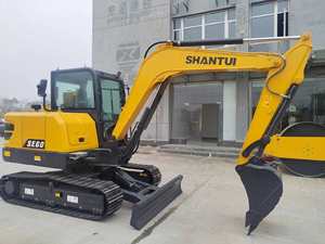 รถขุดตีนตะขาบ Shantui SE60 ขนาด 6 ตัน สำหรับงานหนัก ระบบไฮดรอลิกเต็มรูปแบบ พร้อมเครื่องยนต์ Weichai สำหรับงานก่อสร้างและวิศวกรรม - Product Image 3
