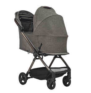 Poussette bébé compacte légère en aluminium 3 en 1, pliable automatiquement, système de voyage pour bébé, poussette - Product Image 4