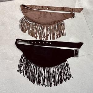 Cinturón Corsé para Mujer, Estilo Punk, con Flecos de Gamuza Sintética, para Usar en Capas, Accesorio de Moda - Product Image 4