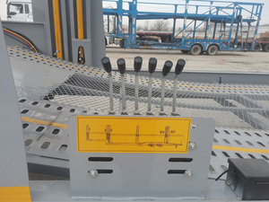 Semi-remorque porte-voitures Laoli 6 ou 8 voitures, 2 essieux, haute capacité 25-30T, avec suspension pneumatique et train d'atterrissage JOST - Product Image 5