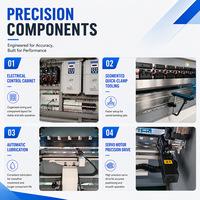 Prensa Plegadora CNC Servoeléctrica de 60 Toneladas y 2000 mm, Máquina de Plegado de Chapa Metálica de Alta Precisión Sin Aceite