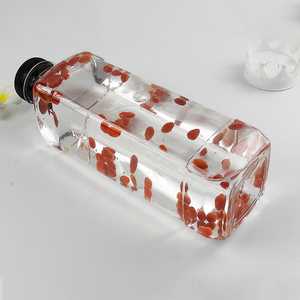 Bottiglia per animali domestici 1 litro bottiglie di plastica per succo, monouso vuoto latte succo di tè bottiglia per bevande Bouteille De Jus con tappo a vite - Product Image 4