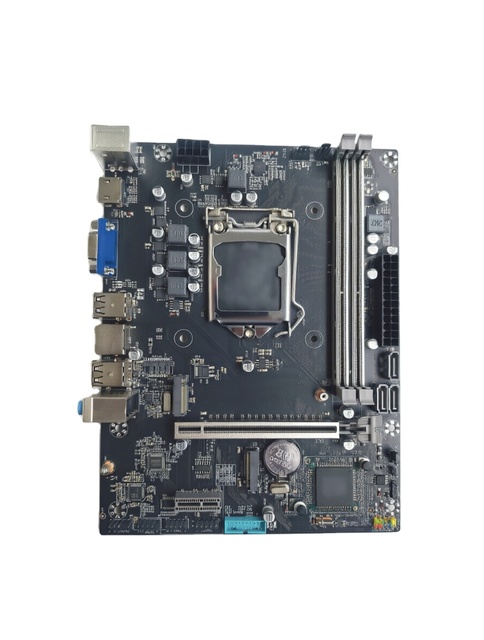 New H61M-K M ATX LGA1155 Intel Motherboard Double DDR3 16GB RAM SATA M.2 NVME for VGA Ports Desktop