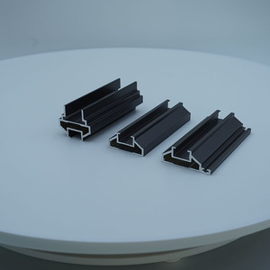 Puerta de Patio de seguridad de vidrio de aleación de aluminio impermeable contemporánea acústica <span class=keywords><strong>con</strong></span> sistema de ventilación para exterior de terraza - Product Image 1