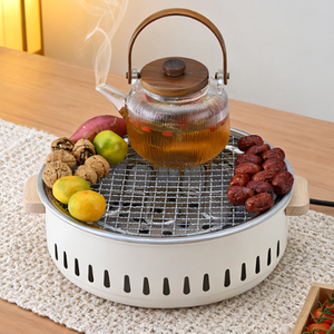 Kim loại hiện đại 3-burner nhỏ gọn cầm tay trà sản xuất bia bếp nhà sử dụng đa chức năng sưởi ấm ngoài trời nướng than nướng oxy - Product Image 2