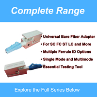 Adaptador de Fibra Óptica ZIFONIC LC, Compatible con SC/FC/ST, Garantía de 13 Meses, Rango de Frecuencia 850/1310/1550nm, Conector Rápido