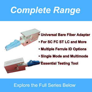 Adaptateur de fibre nue ZIFONIC LC, compatibilité SC/FC/ST, garantie de 13 mois, plage de fréquences 850/1310/1550 nm pour connecteur rapide - Product Image 2