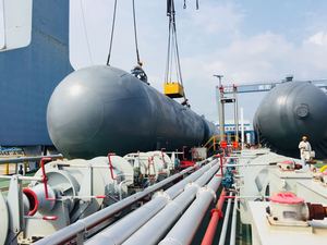 औद्योगिक दबाव पोत भंडारण टैंक कार्बन स्टील क्षैतिज भूमिगत टैंक उच्च दबाव रखने वाली प्रक्रिया बफर - Product Image 6