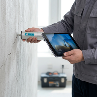 Medidor de Ancho de Grietas Inalámbrico Profesional, Equipo de Medición Digital de Precisión para Inspección de Concreto Industrial