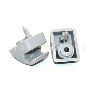 Car Sun Visor Holder Bracket For Buick Chevrolet Sail Chery Q3 Q6 Karry Elegance Gray PE Material - Product Image 2