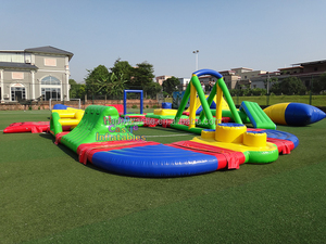 Mer de haute qualité flottant de grands jeux de parc aquatique commerciaux gonflables pour adultes - Product Image 4