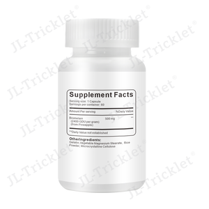 Cápsulas de extracto de piña de bromelina <span class=keywords><strong>natural</strong></span> de alta calidad OEM suplemento sanitario para mejorar la nutrición - Product Image 2