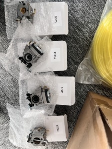 Accessoires pour débroussailleuse à essence 15 mm, <span class=keywords><strong>carburateur</strong></span> de moteur de débroussailleuse 40-5 44-5 43cc 52cc - Product Image 2