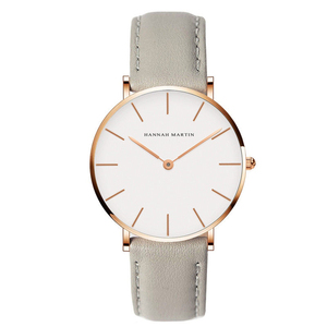 Relojes de mujer Niche, minimalistas y elegantes, reloj de cuarzo resistente al agua para hombres y mujeres. - Product Image 5