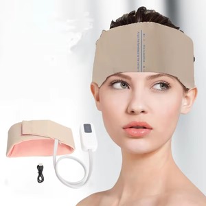 Electric Scalp Massager, Head Massager for Headache Relief with Heat, Air <b>Bag</b> Kneeding Head Massager Air <b>Compression</b> - Product Image 1