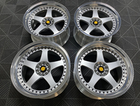 عجلات LM GT2 مصنوعة من قطعتين مقاس 18 و19 و20 بوصة مخصصة لسيارات نيسان سكايلاين R35 وR33 وR34 GTR و350Z و370Z