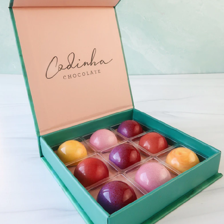 Elegant Chocolate Gift Boxes for Christmas