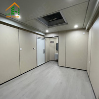 Maisons capsules écologiques préfabriquées pour maisons modulaires en conteneurs, zones panoramiques, chambre moderne de luxe confortable, livraison rapide